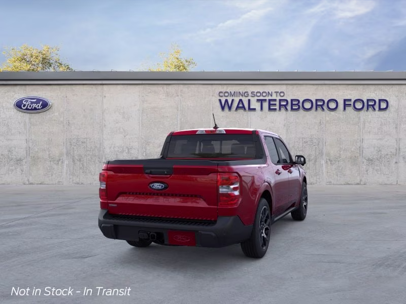 2026 Ruby Red Metallic Tinted Clearcoat Ford Maverick Lariat AWD Truck