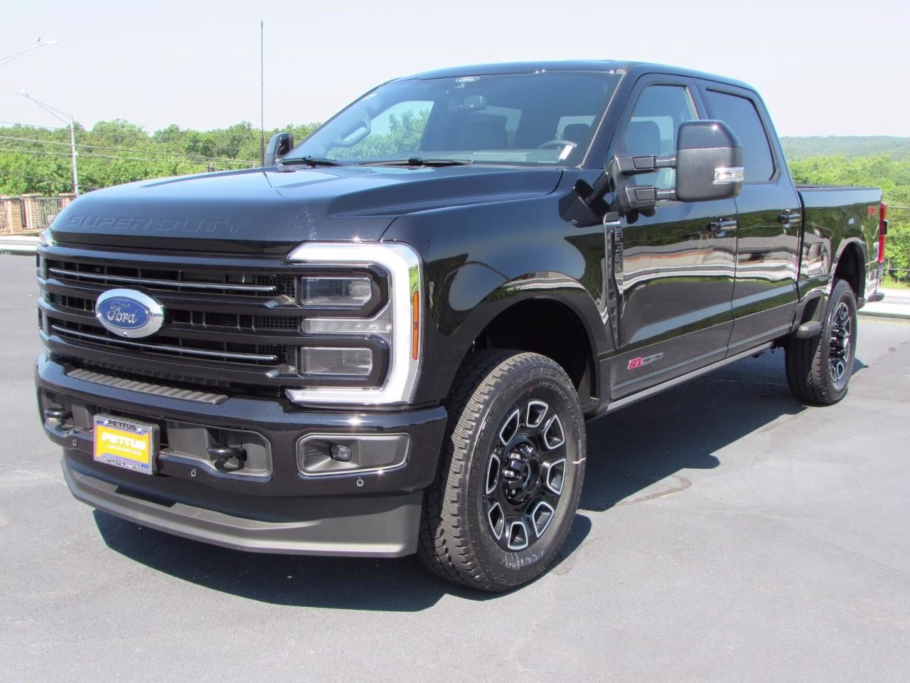 2026 Agate Black Metallic Ford Super Duty F-350 SRW 4WD Crew Cab Box 4X4 Truck