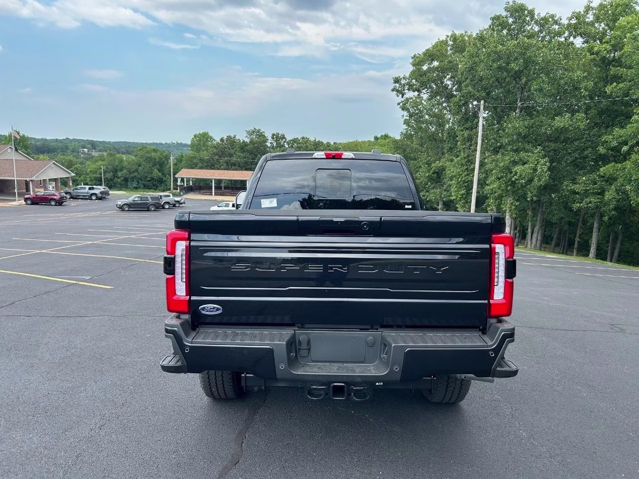 2026 Agate Black Ford Super Duty F-350 SRW Platinum 4X4 Truck