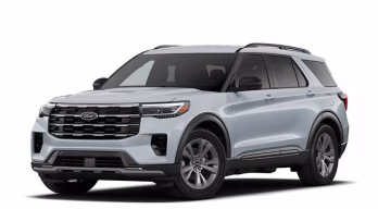 2026 Space White Metallic Ford Explorer Active 4X4 SUV