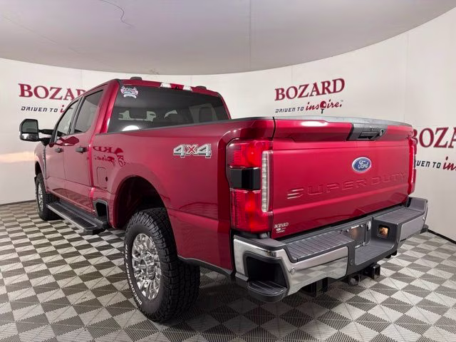 2023 Red Metallic Ford Super Duty F-250 SRW XLT 4X4 Truck