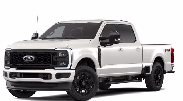2026 Star White Metallic Tri-Coat Ford Super Duty F-250 SRW Lariat 4X4 Truck
