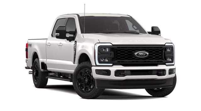 2026 Star White Metallic Tri-Coat Ford Super Duty F-250 SRW Lariat 4X4 Truck