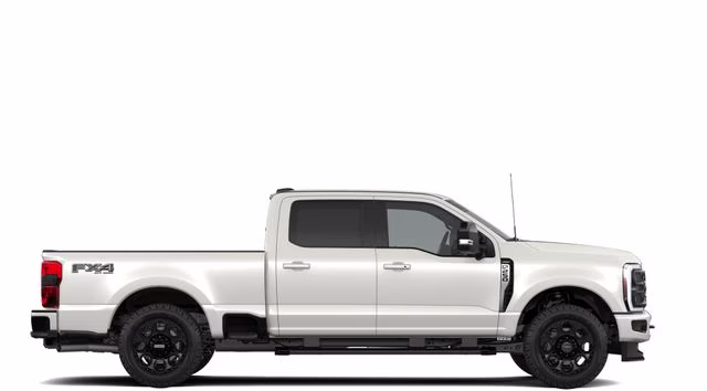 2026 Star White Metallic Tri-Coat Ford Super Duty F-250 SRW Lariat 4X4 Truck