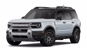 2026 Space White Metallic Ford Bronco Sport Badlands 4X4 SUV