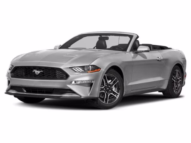 2018 Kona Blue Metallic Ford Mustang EcoBoost Premium RWD Convertible