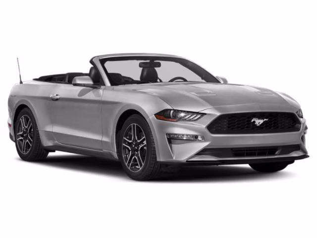 2018 Kona Blue Metallic Ford Mustang EcoBoost Premium RWD Convertible