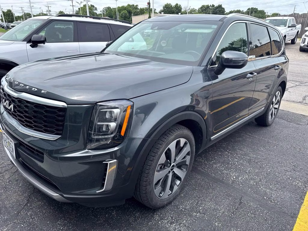 2022 Gravity Gray Kia Telluride EX AWD SUV
