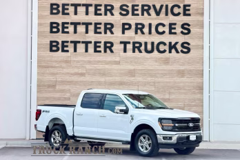 2024 White Ford F-150 XLT 4X4 Truck