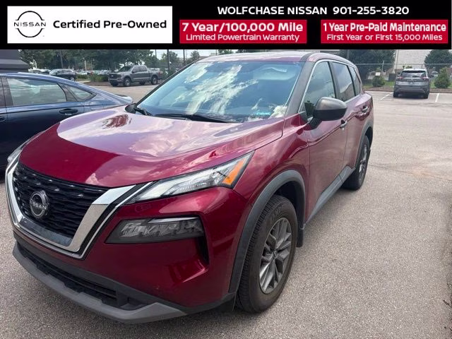 2023 Scarlet Ember Tintcoat Nissan Rogue S FWD SUV