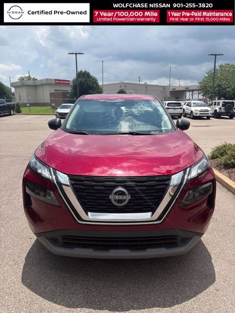 2023 Scarlet Ember Tintcoat Nissan Rogue S FWD SUV