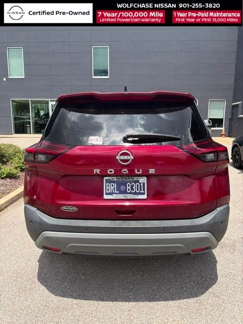 2023 Scarlet Ember Tintcoat Nissan Rogue S FWD SUV