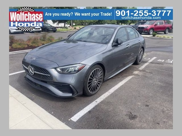 2023 MANUFAKTUR Selenite Gray Magno Mercedes-Benz C-Class C 300 RWD Sedan