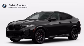 2027 Black Sapphire Metallic BMW X6 xDrive40i AWD SUV