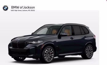 2026 Carbon Black Metallic BMW X5 xDrive50e AWD SUV