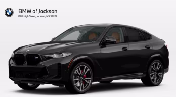 2027 Black Sapphire Metallic BMW X6 M60i AWD SUV