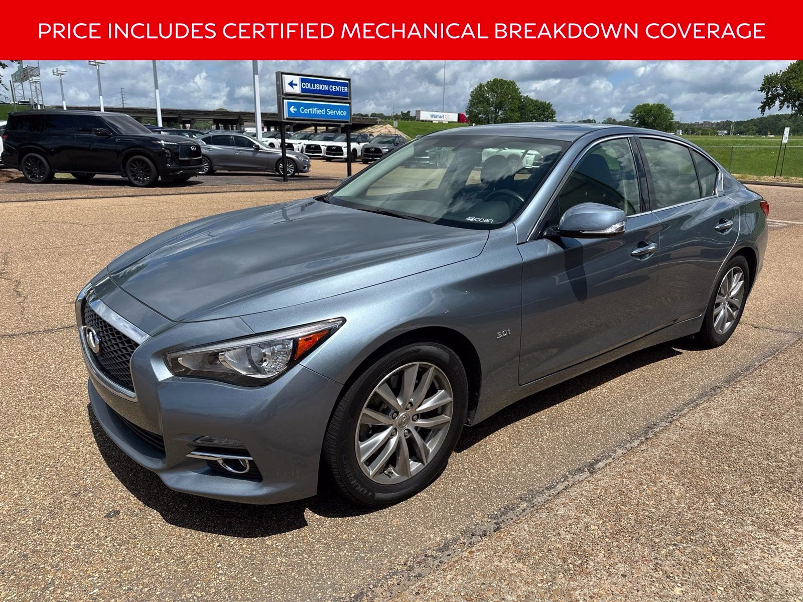 2016 Blue INFINITI Q50 3.0t Premium RWD Sedan