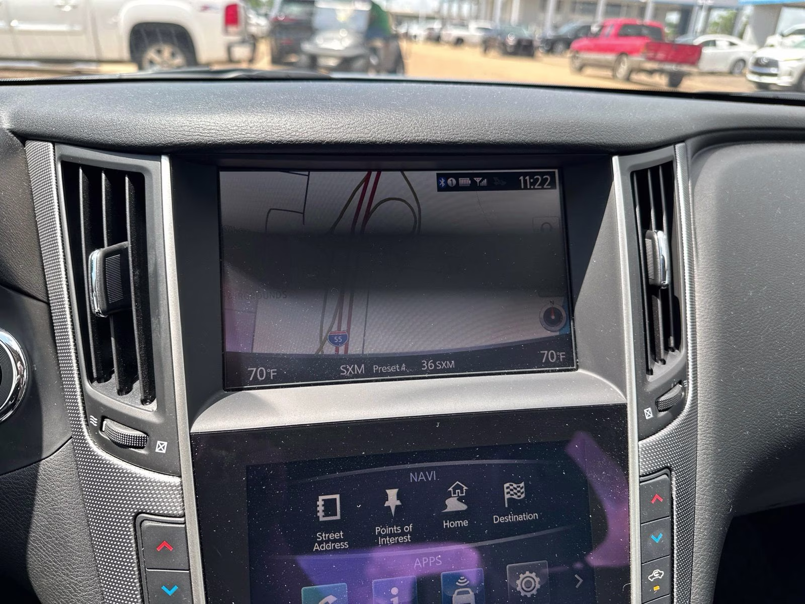 2016 Blue INFINITI Q50 3.0t Premium RWD Sedan