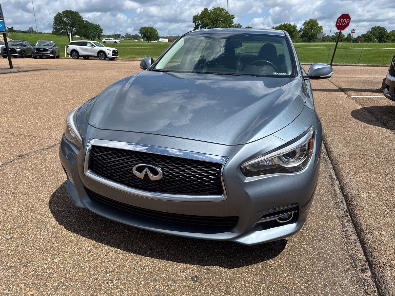2016 Blue INFINITI Q50 3.0t Premium RWD Sedan
