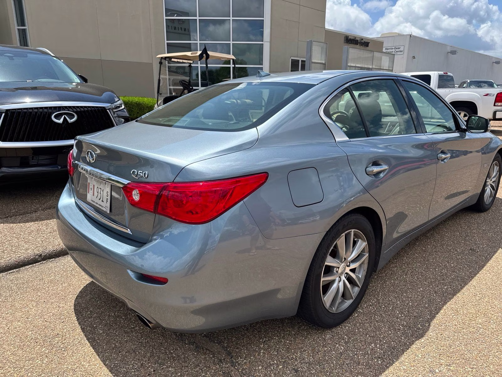 2016 Blue INFINITI Q50 3.0t Premium RWD Sedan