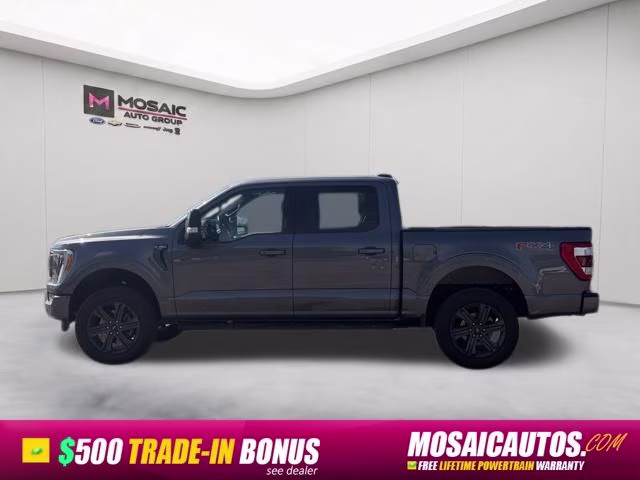 2023 Gray Ford F-150 Lariat 4X4 Truck