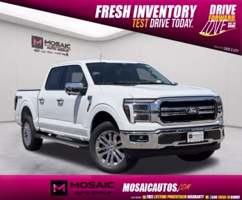 2026 Oxford White Ford F-150 Lariat 4X4 Truck