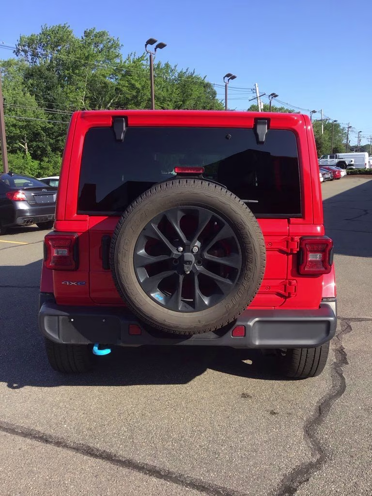 2023 Firecracker Red Clearcoat Jeep Wrangler Sahara 4xe 4X4 SUV