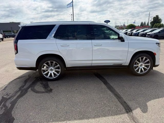 2024 Crystal White Tricoat Cadillac Escalade Premium Luxury Platinum AWD SUV
