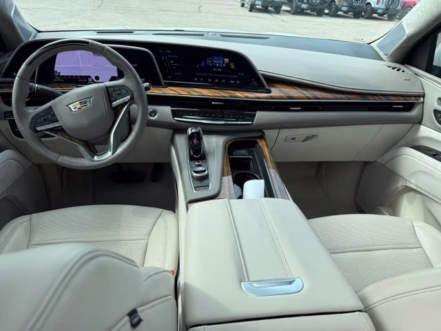 2024 Crystal White Tricoat Cadillac Escalade Premium Luxury Platinum AWD SUV