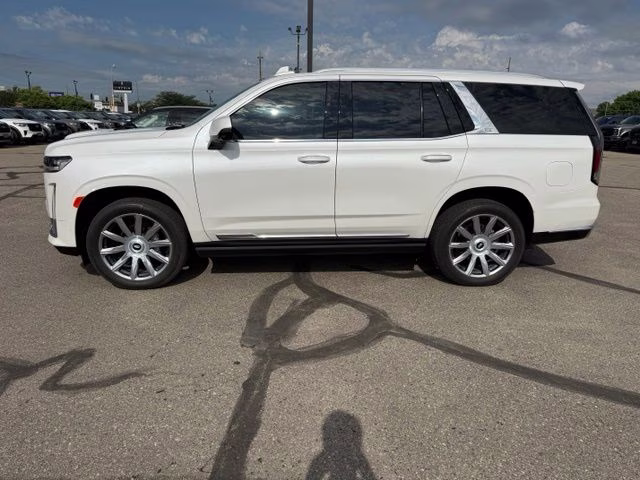 2024 Crystal White Tricoat Cadillac Escalade Premium Luxury Platinum AWD SUV