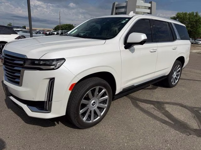 2024 Crystal White Tricoat Cadillac Escalade Premium Luxury Platinum 4X4 SUV
