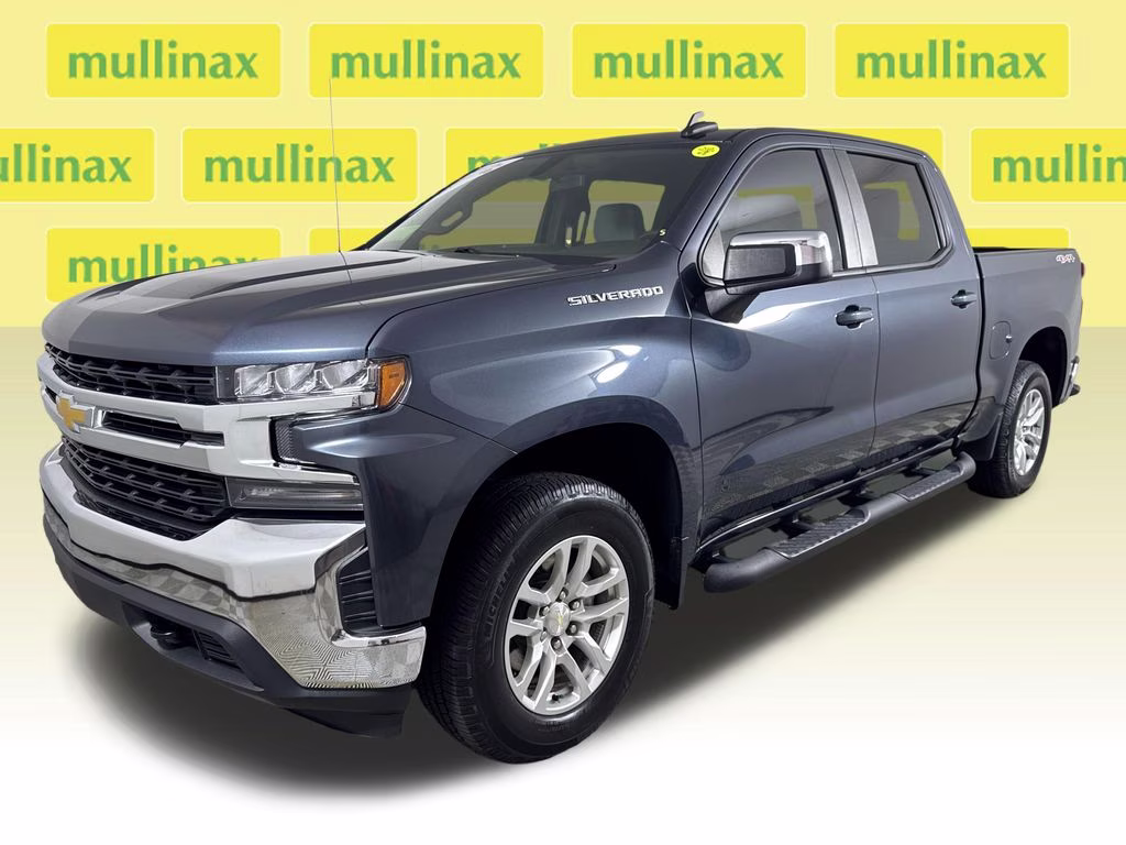 2021 Shadow Gray Metallic Chevrolet Silverado 1500 LT 4X4 Truck