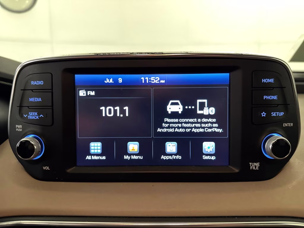 2019 Twilight Black Hyundai Santa Fe SE FWD SUV
