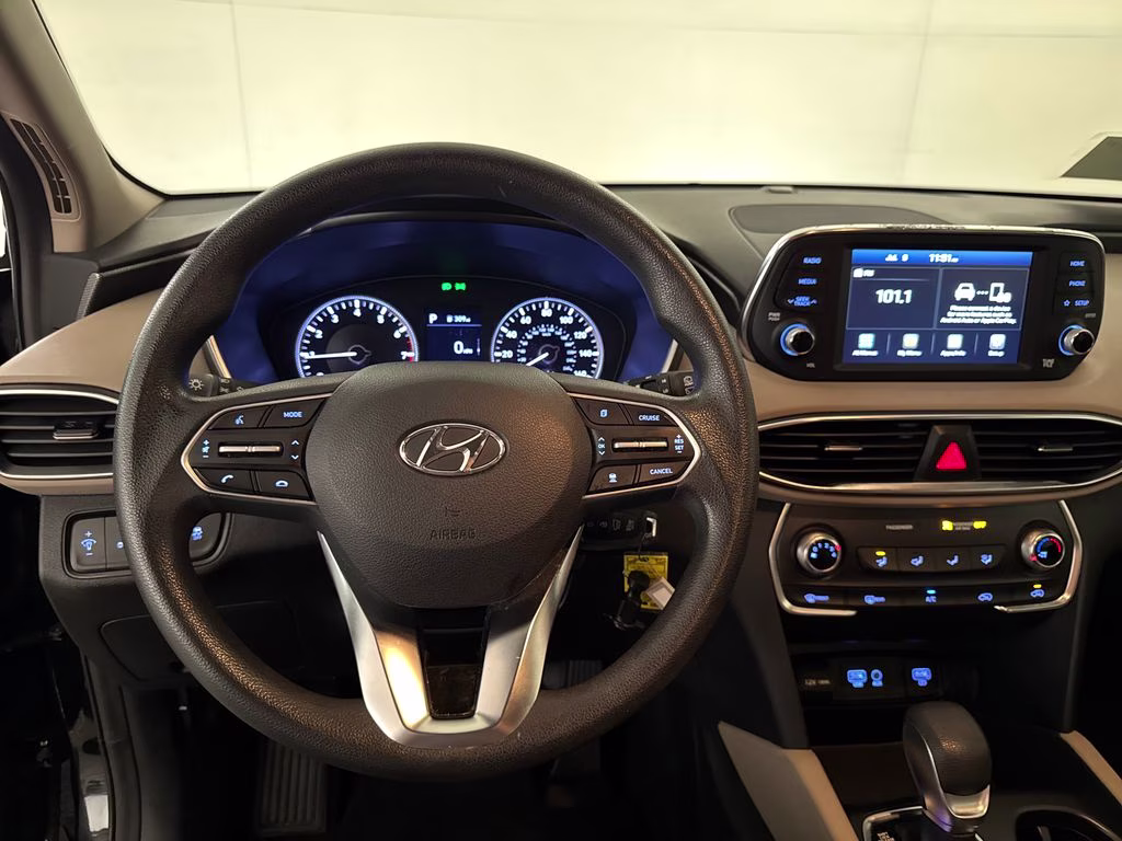 2019 Twilight Black Hyundai Santa Fe SE FWD SUV