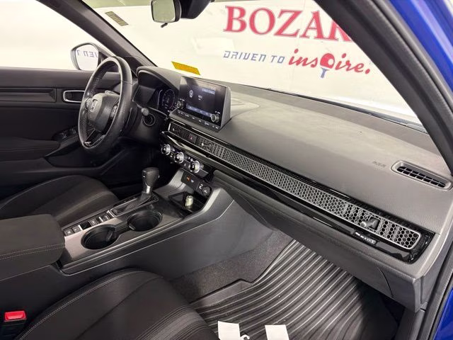 2022 Aegean Blue Metallic Honda Civic Sport FWD Sedan