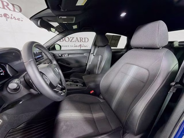 2022 Aegean Blue Metallic Honda Civic Sport FWD Sedan