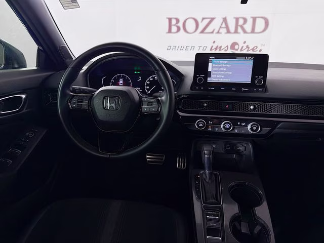 2022 Aegean Blue Metallic Honda Civic Sport FWD Sedan