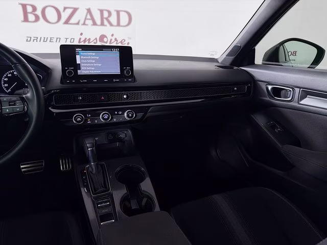 2022 Aegean Blue Metallic Honda Civic Sport FWD Sedan