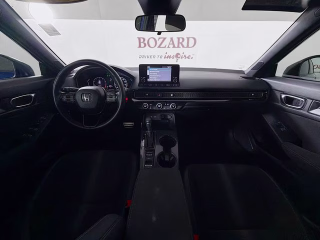 2022 Aegean Blue Metallic Honda Civic Sport FWD Sedan
