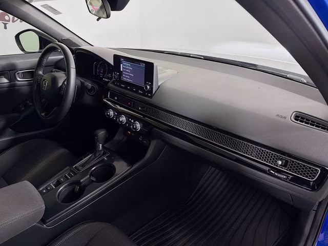 2022 Aegean Blue Metallic Honda Civic Sport FWD Sedan