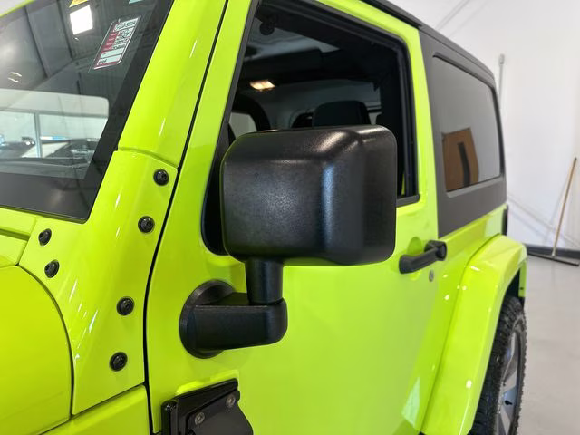 2017 Hypergreen Clearcoat Jeep Wrangler Sahara 4X4 SUV