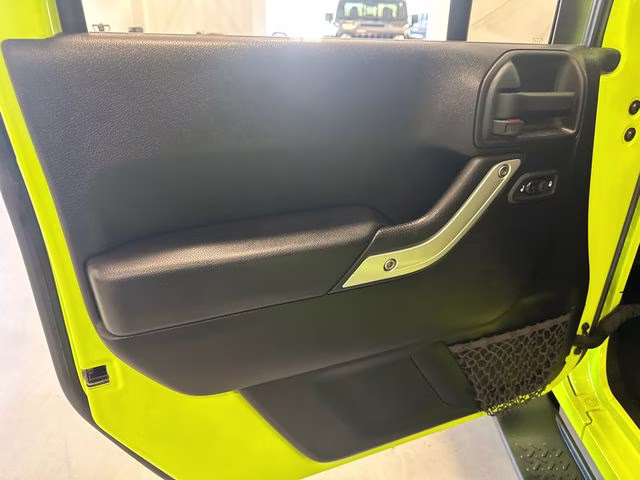 2017 Hypergreen Clearcoat Jeep Wrangler Sahara 4X4 SUV