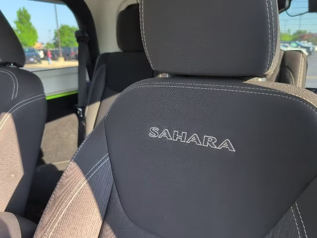 2017 Hypergreen Clearcoat Jeep Wrangler Sahara 4X4 SUV