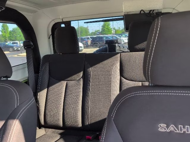 2017 Hypergreen Clearcoat Jeep Wrangler Sahara 4X4 SUV