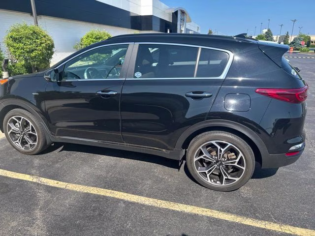 2022 Black Cherry Pearl Kia Sportage SX AWD SUV