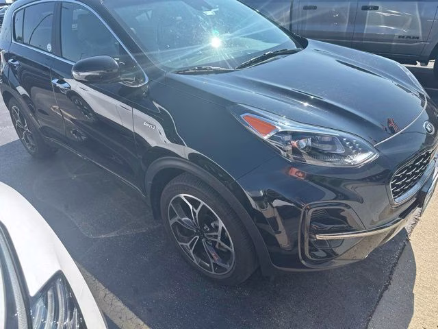 2022 Black Cherry Pearl Kia Sportage SX AWD SUV