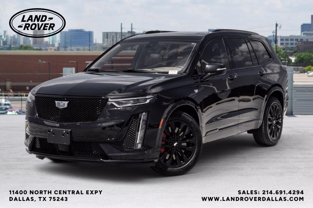 2023 Stellar Black Metallic Cadillac XT6 Sport AWD SUV