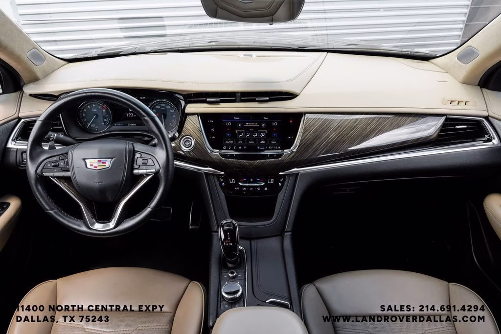 2023 Stellar Black Metallic Cadillac XT6 Sport AWD SUV