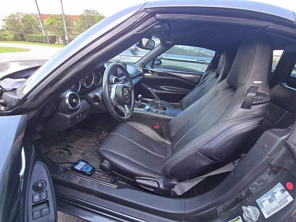 2023 Machine Gray Metallic Mazda Miata RF Grand Touring RWD Convertible