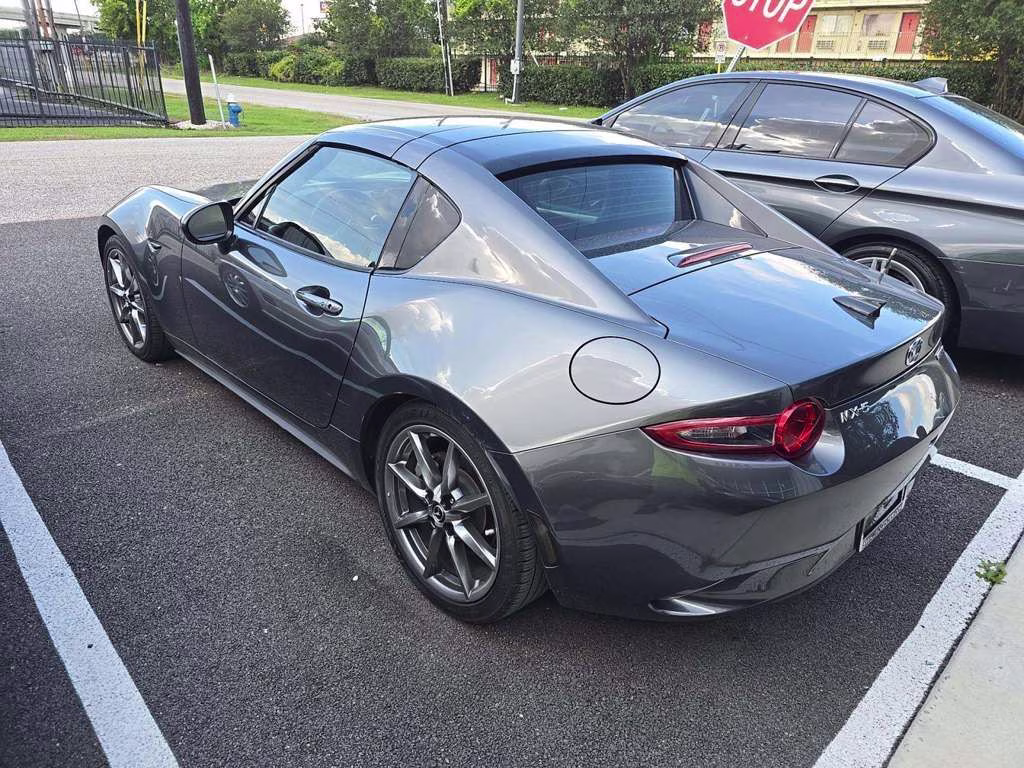 2023 Machine Gray Metallic Mazda Miata RF Grand Touring RWD Convertible